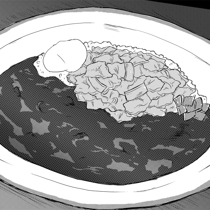 牛丼屋のカレー