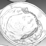 リトアニア風チーズホワイトソースハンバーグ
