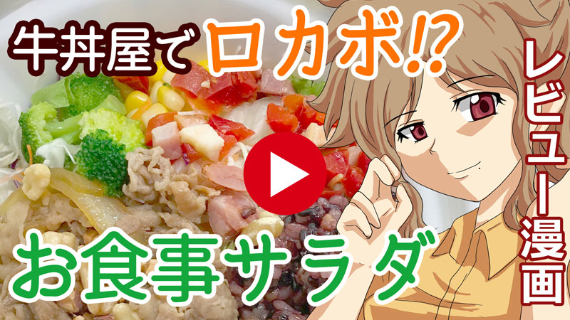 すき家のおすすめ！ロカボメニュー