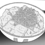 ネギゆず旨塩厚切り豚カルビ丼