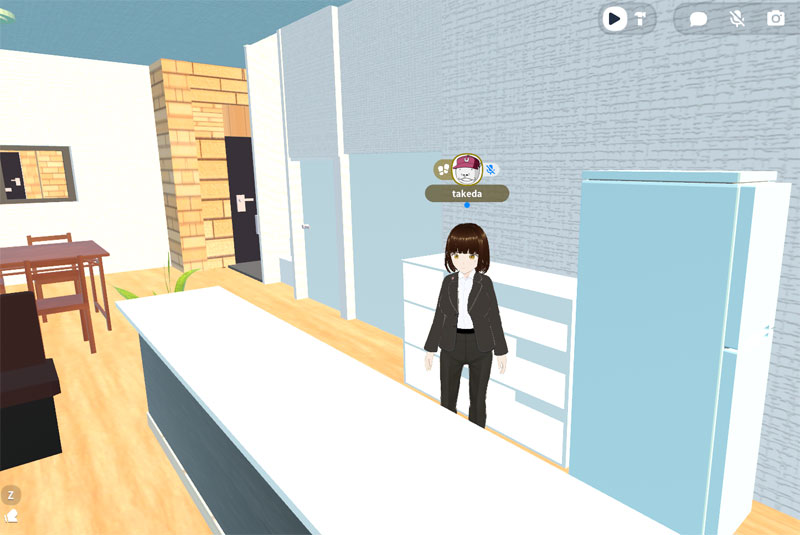 メタバース住宅見学